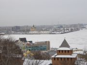 N.Novgorodissa Oka ja Volga joki haarautuu